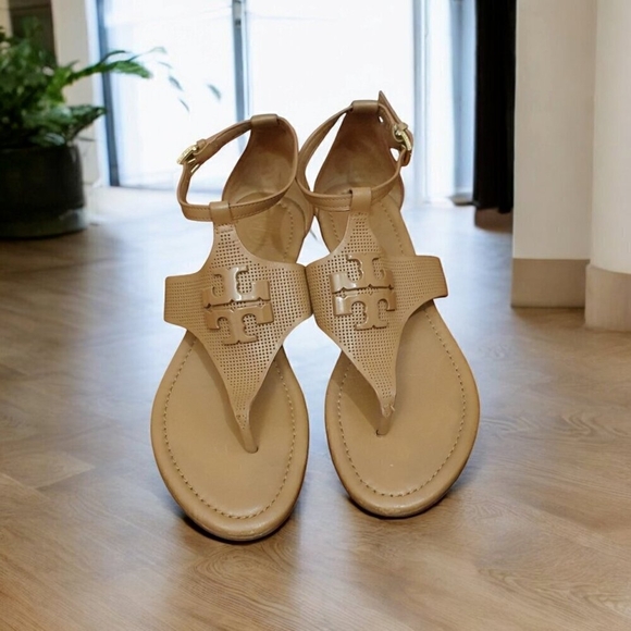 Tory Burch Laura Flat sandal Size 6.5 M - Picture 11 of 11